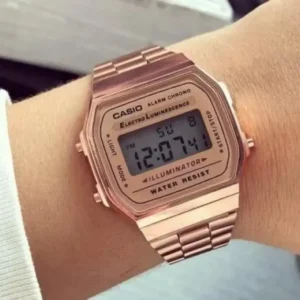 Rose gold watches for women - Casio Digital Rose Gold Dial Women's Watch