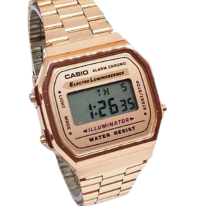 Rose gold watches for women - Digital Rose Gold Dial Women's Watch-B640WC-5ADF