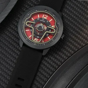 Seven Friday Digital Watch - Steering Wheel Fashion Watch Black