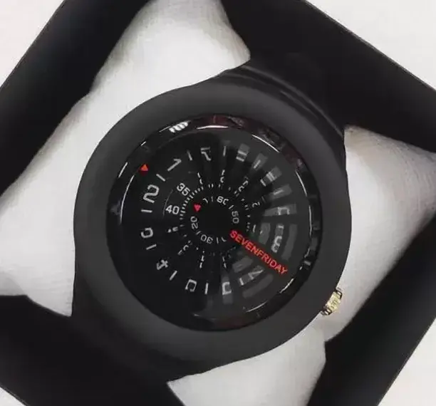 Seven Friday Watches - Formal Design Stylish Black Dial Digital Watch