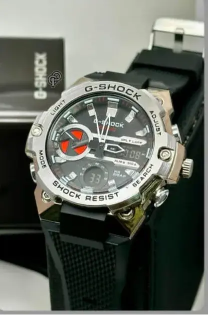 Stylish Analog-Digital Watch - LF Black Stylish Analog-Digital Watch - LF Black