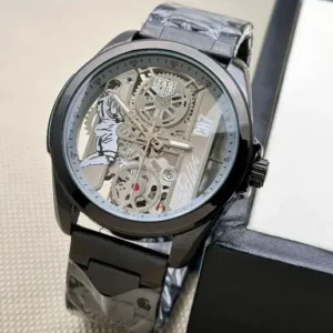 Tag CR7 Quartz Watch for Men Black Metal Strap - TH02