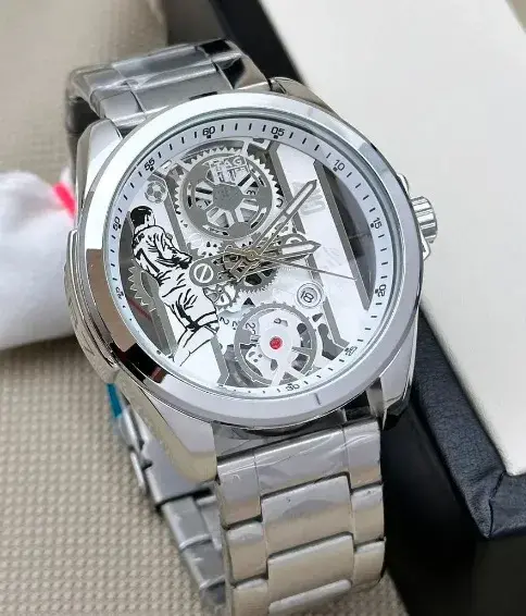 Tag CR7 Quartz Watch for Men Silver Strap - TH05