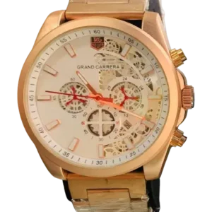 Tag Heuer Carrera CR7 Gold Automatic Watch for Men - THGW