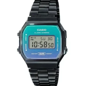 Vintage Series Digital Watch - For Men & Women A168WER-2ADF (Black)