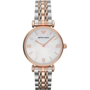 Watches for women - Emporio Armani Ladies Watches AR1683 White Dial Multicolor Strap Womens Watch