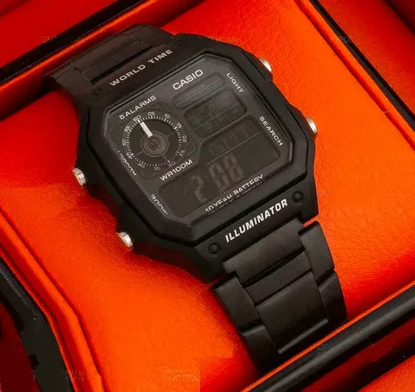 World Watch Digital Black Dial Stainless Steel Unisex Watch WTBL World Watch Digital Black Dial Stainless Steel Unisex Watch WTBL