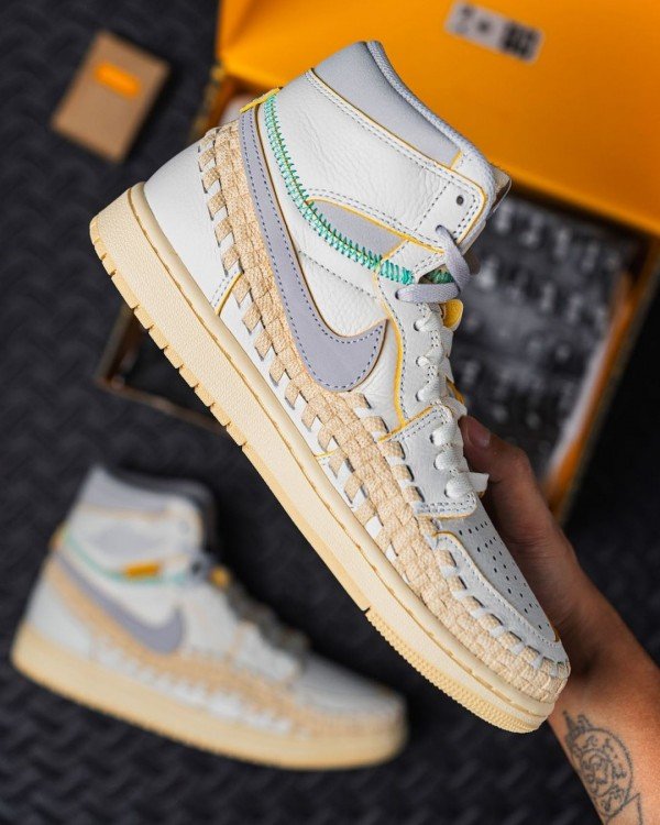 Nike Jordan Retro 1 High UNION LA X BBS Woven First Copy