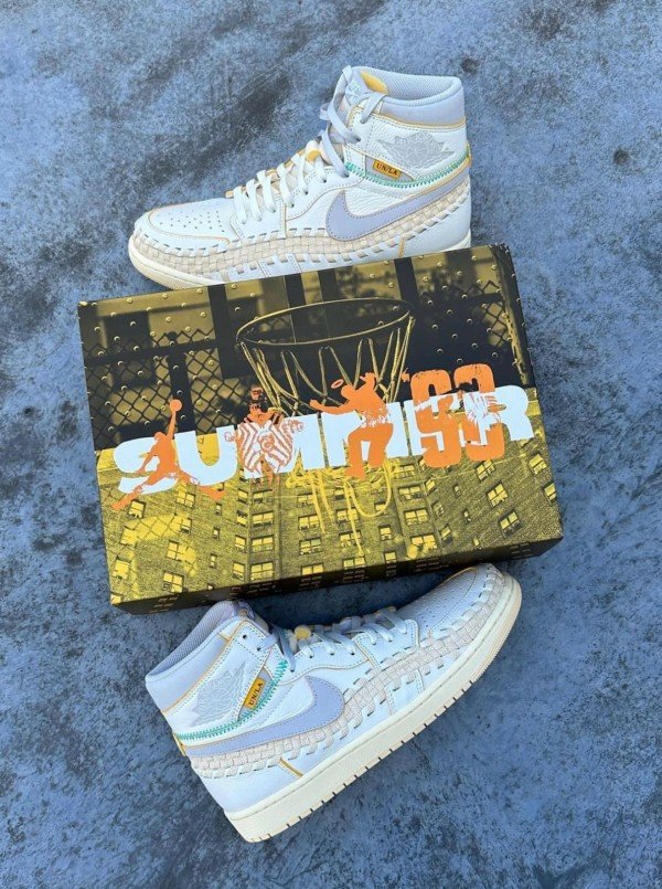 Nike Jordan Retro 1 High UNION LA X BBS Woven First Copy