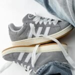 Adidas Campus White-Grey Men Shoes First Copy