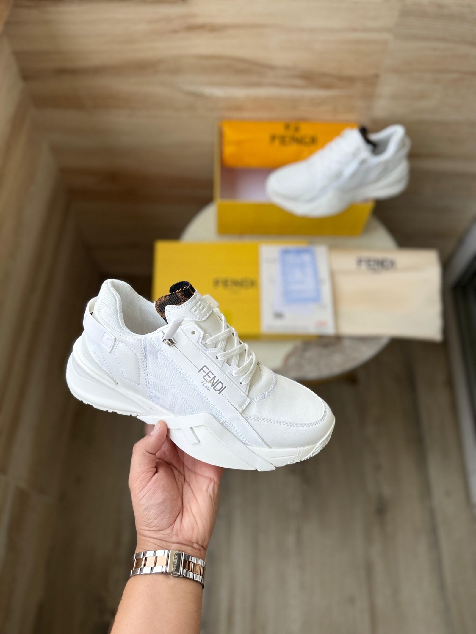 Fendi Roma First Copy Sneakers