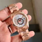 Rolex Stainless Steel Champagne