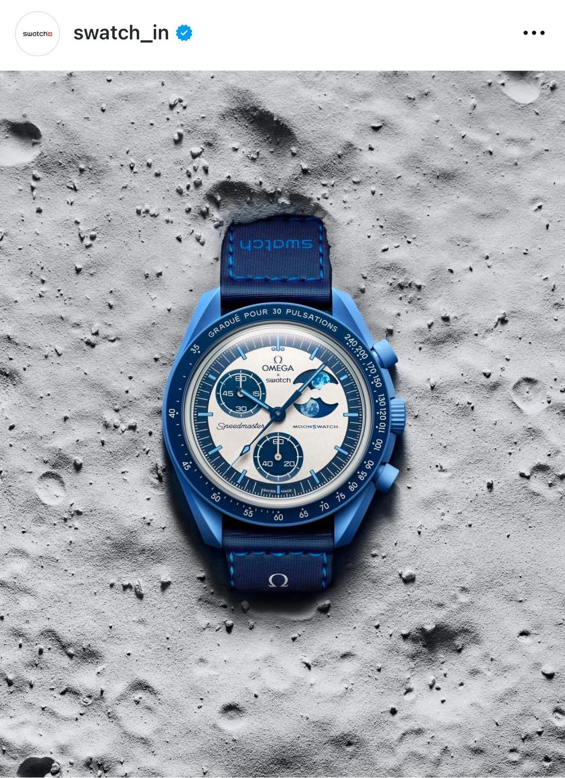 Omega x Swatch Speedmaster MoonSwatch