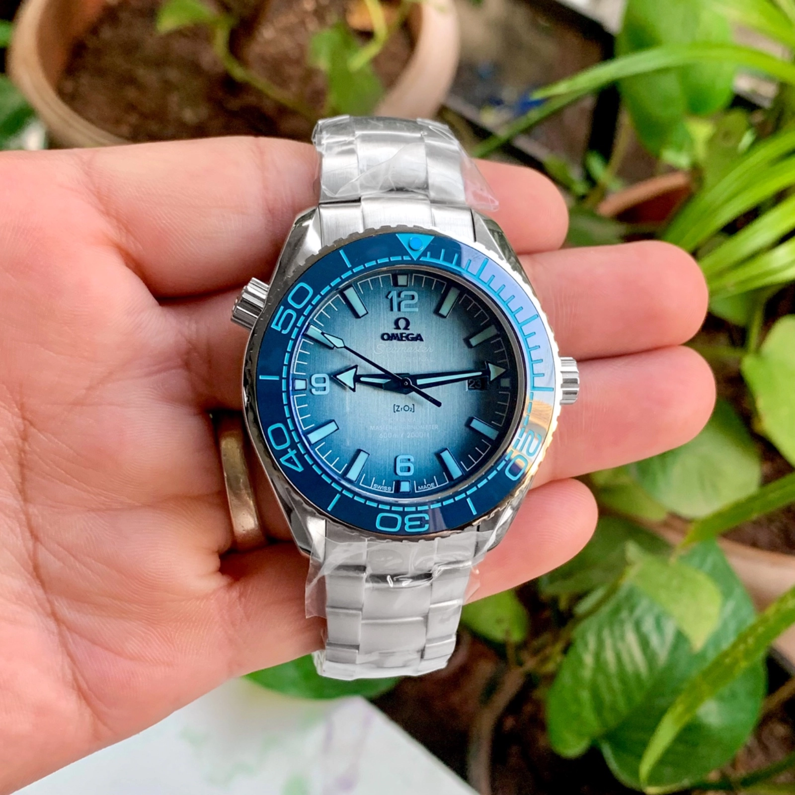 Omega Seamaster Planet Ocean Summer Blue