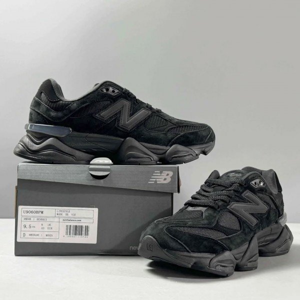 New Balance 9060 Full Black First Copy