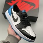 Nike AJ Retro 1 Low Black and Blue