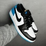 Nike AJ Retro 1 Low Black and Blue