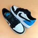 Nike AJ Retro 1 Low Black and Blue