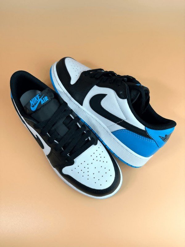 Nike AJ Retro 1 Low Black and Blue