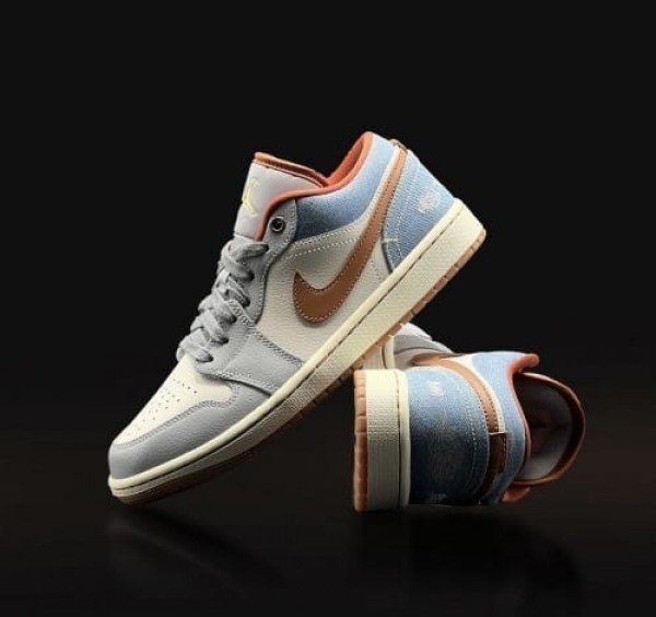 Nike Air Jordan 1 Low Phantom Denim (2)