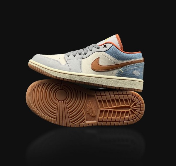 Nike Air Jordan 1 Low Phantom Denim (4) Nike Air Jordan 1 Low Phantom Denim