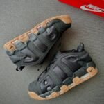 Nike Air UpTempo Low Black Gum Men Shoes