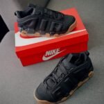 Nike Air UpTempo Low Black Gum Men Shoes