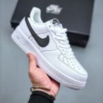 Nike Airforce 1 Low WHITE BLACK Men Shoes