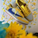 Nike Jordan Retro 1 Low Travis Scott Canary Yellow