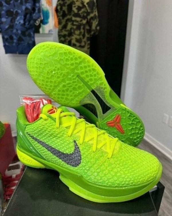 Nike Kobe 6 Protro Grinch