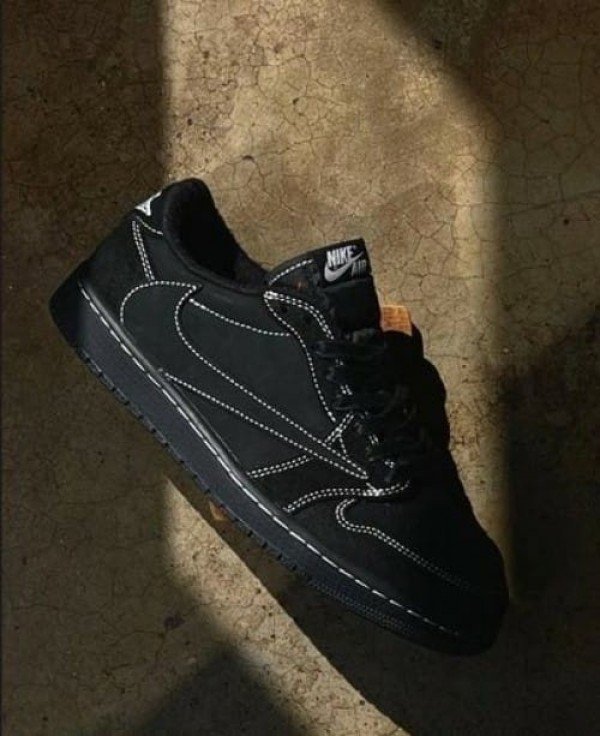 Travis Scott Air Jordan 1 Low OG Black Phantom