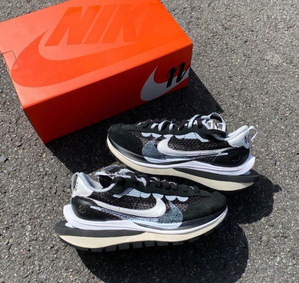 Nike X Sacai Vapour Waffle Black First Copy
