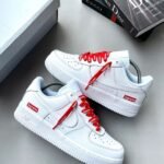 Nike Airforce 1 Low Supreme White First Copy